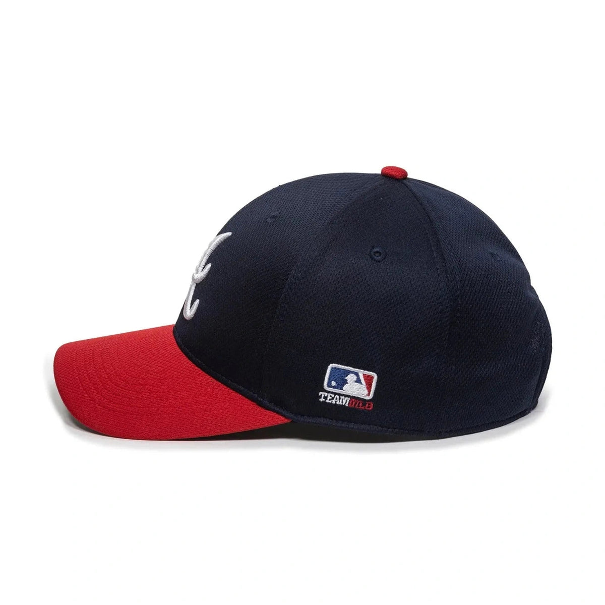 Atlanta Braves Official MLB Replica Cap – Navy/Red, Adult